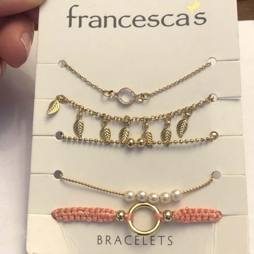 Francesca’s bracelet set